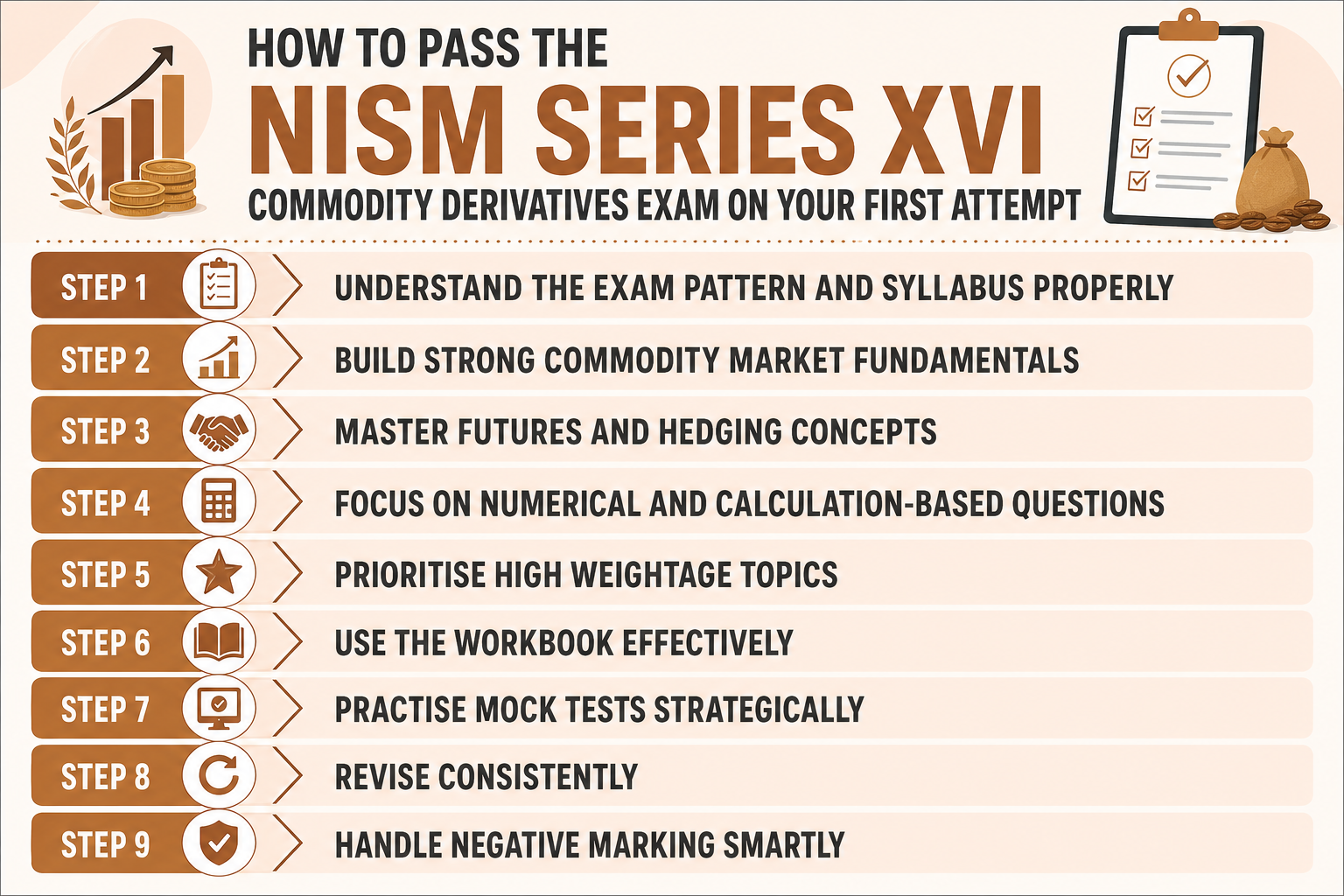 Pass NISM XVI Exam on Your First Attempt Infographic